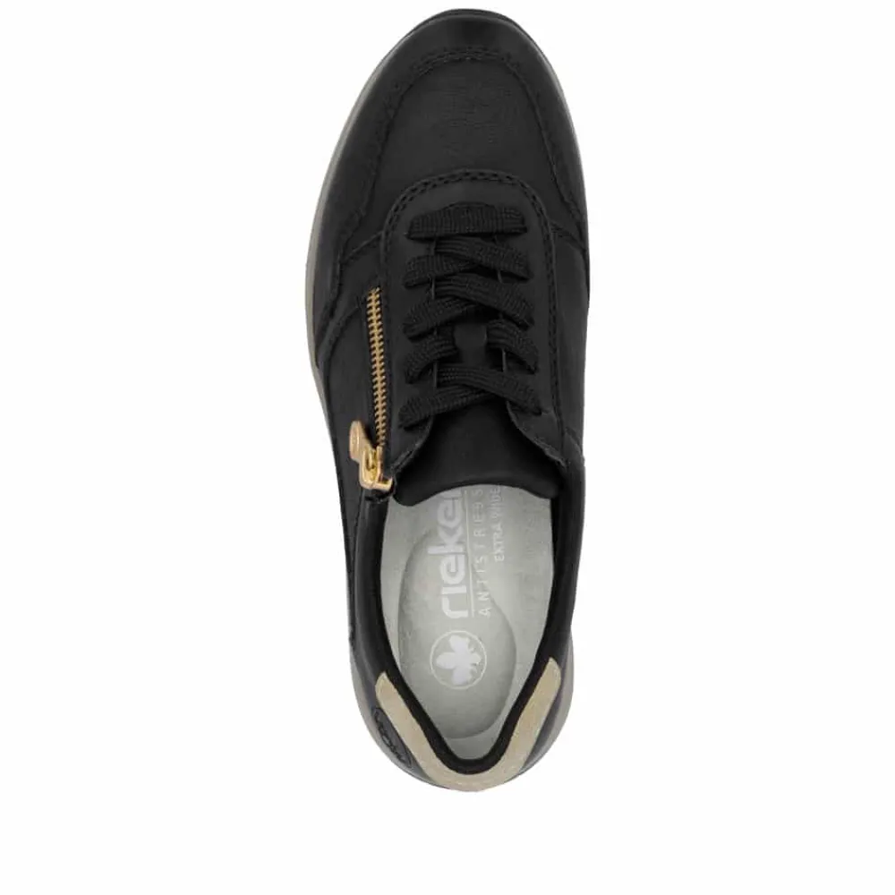 Clearance Rieker Sneakers Dame Sort