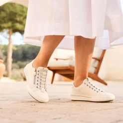 New Rieker Sneakers Dame Hvid