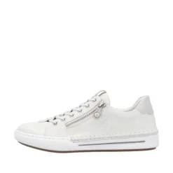 New Rieker Sneakers Dame Hvid
