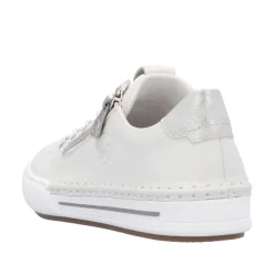 New Rieker Sneakers Dame Hvid