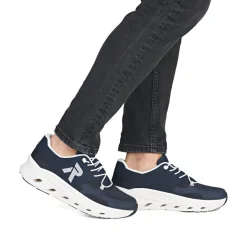 Clearance Rieker Sneakers Herre Blå