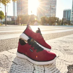 Online Rieker Sneakers Herre Rød