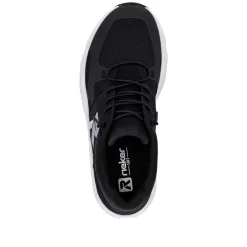 Clearance Rieker Sneakers Herre Sort