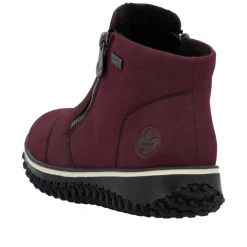 New Rieker Støvle Dame Rød