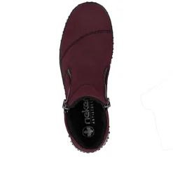 New Rieker Støvle Dame Rød