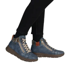 New Rieker Støvle Dame Blå