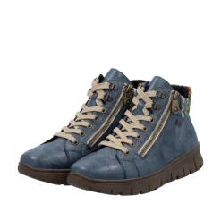 New Rieker Støvle Dame Blå