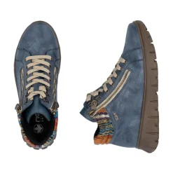 New Rieker Støvle Dame Blå