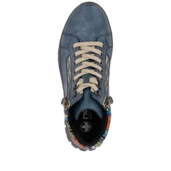 New Rieker Støvle Dame Blå