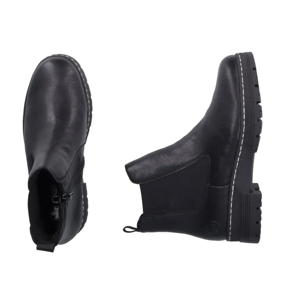 Sale Rieker Støvle Dame Sort