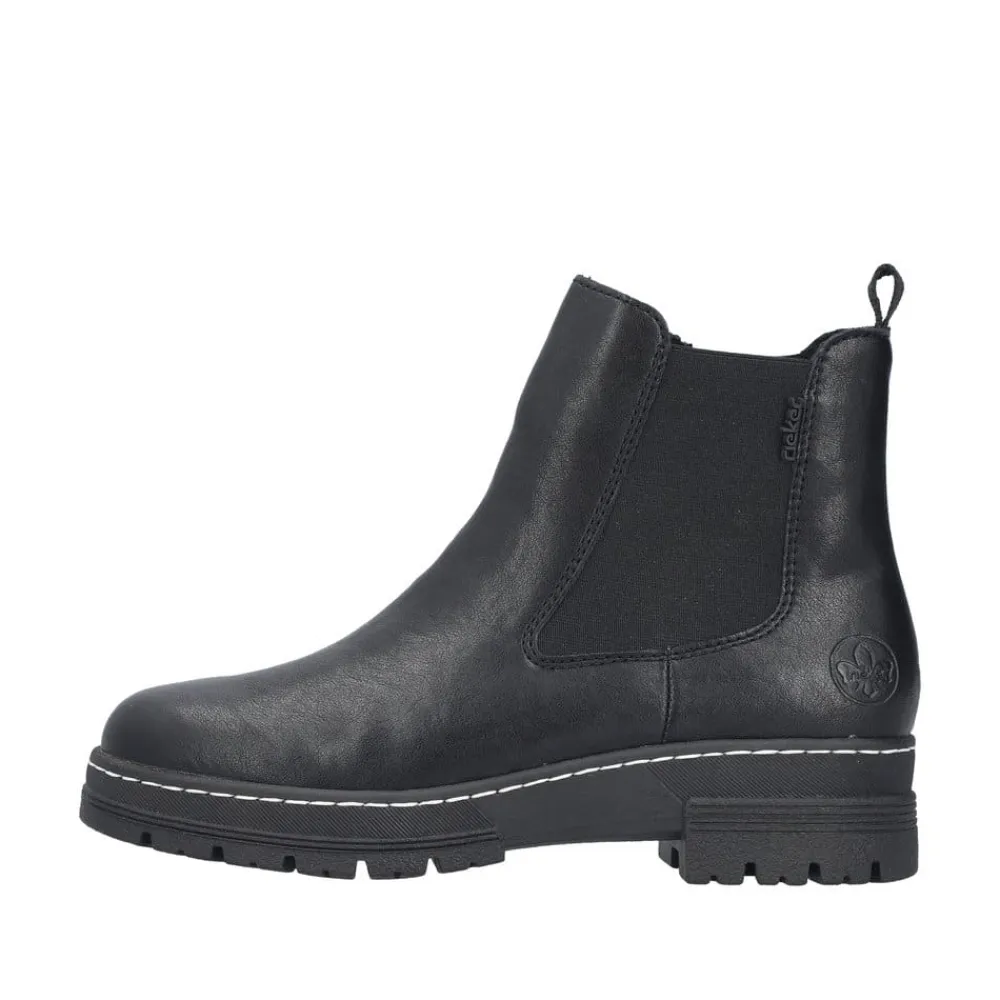 Sale Rieker Støvle Dame Sort