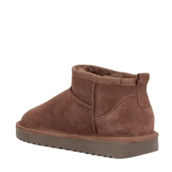 Clearance ShoeDesign Copenhagen Elina Low Bamsestøvle Dame Brun