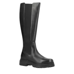 Sale ShoeDesign Copenhagen Hasta La Vista Lang Støvle Dame Sort