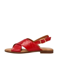 ShoeDesign Copenhagen Nicola P Sandal Dame Rød