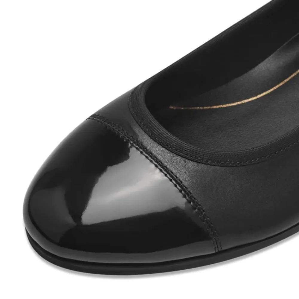 Hot Tamaris Ballerinasko Dame Sort