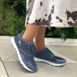 Tamaris Nowana Sneakers Dame Blå