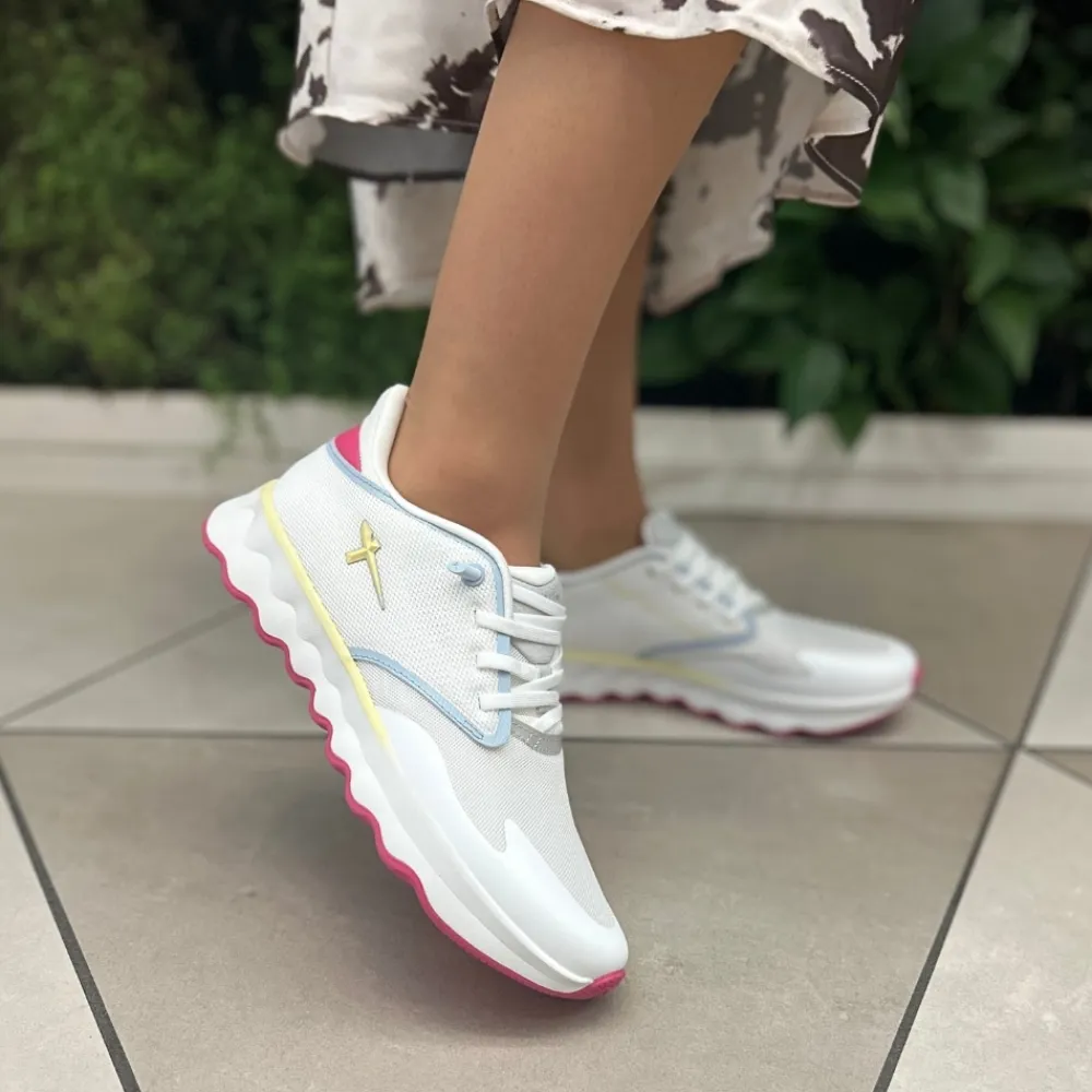 Discount Tamaris Nowana Sneakers Dame Hvid